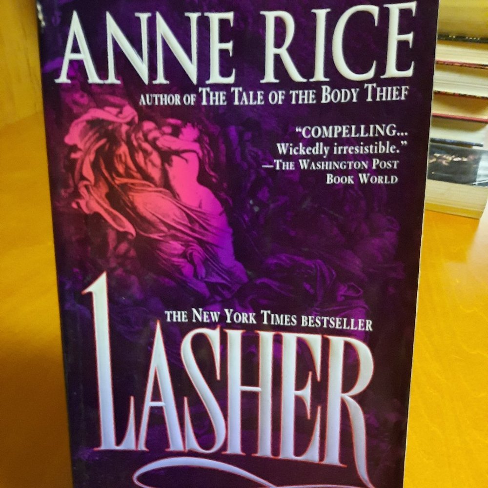 Large Paperback Book "Lasher" by Anne Rice